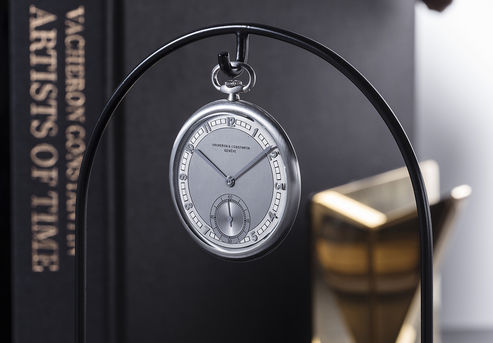 Платиновые карманные часы Vacheron Constantin ref. 3814, 1931 г, выставлены в Нью-Йорке
